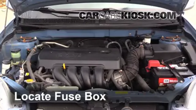 2008 Toyota Matrix XR 1.8L 4 Cyl. Fuse (Engine) Replace